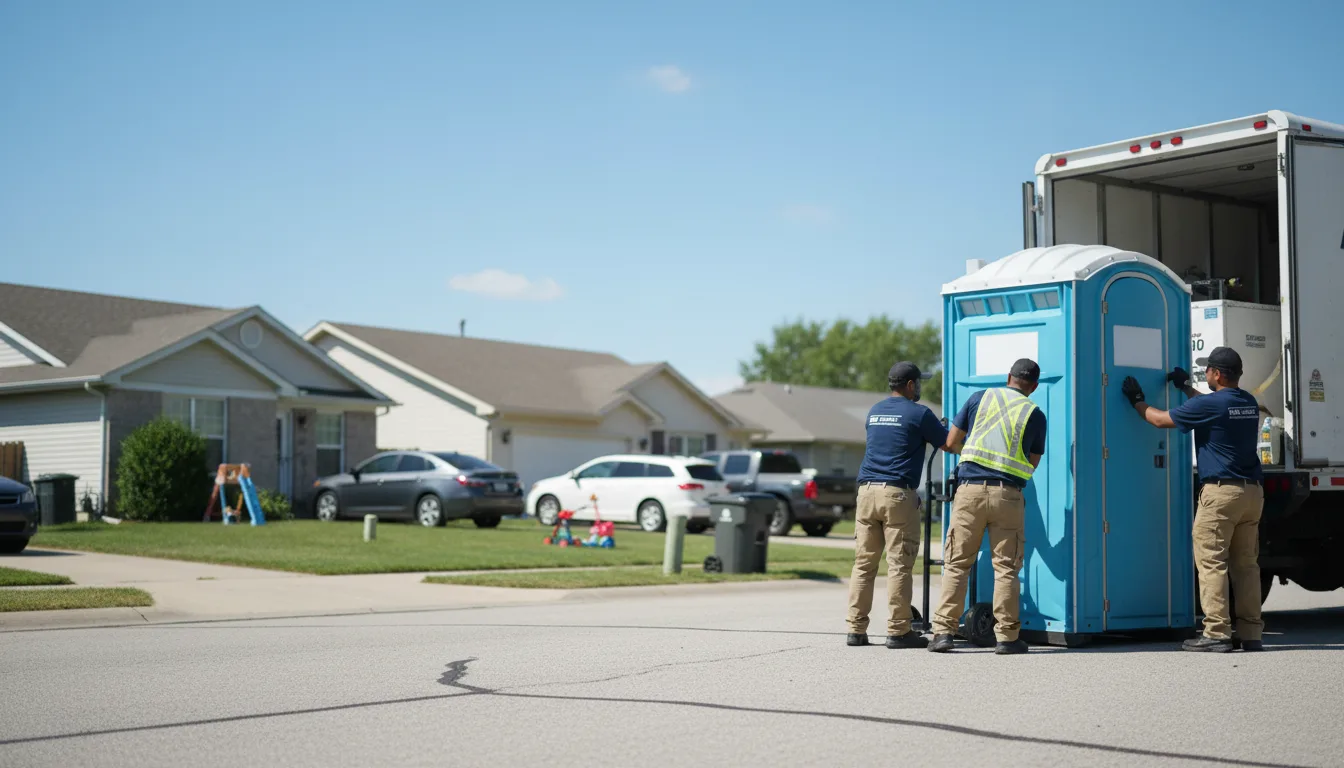 Standard Porta Potty Rentals in Wasco, IL near me